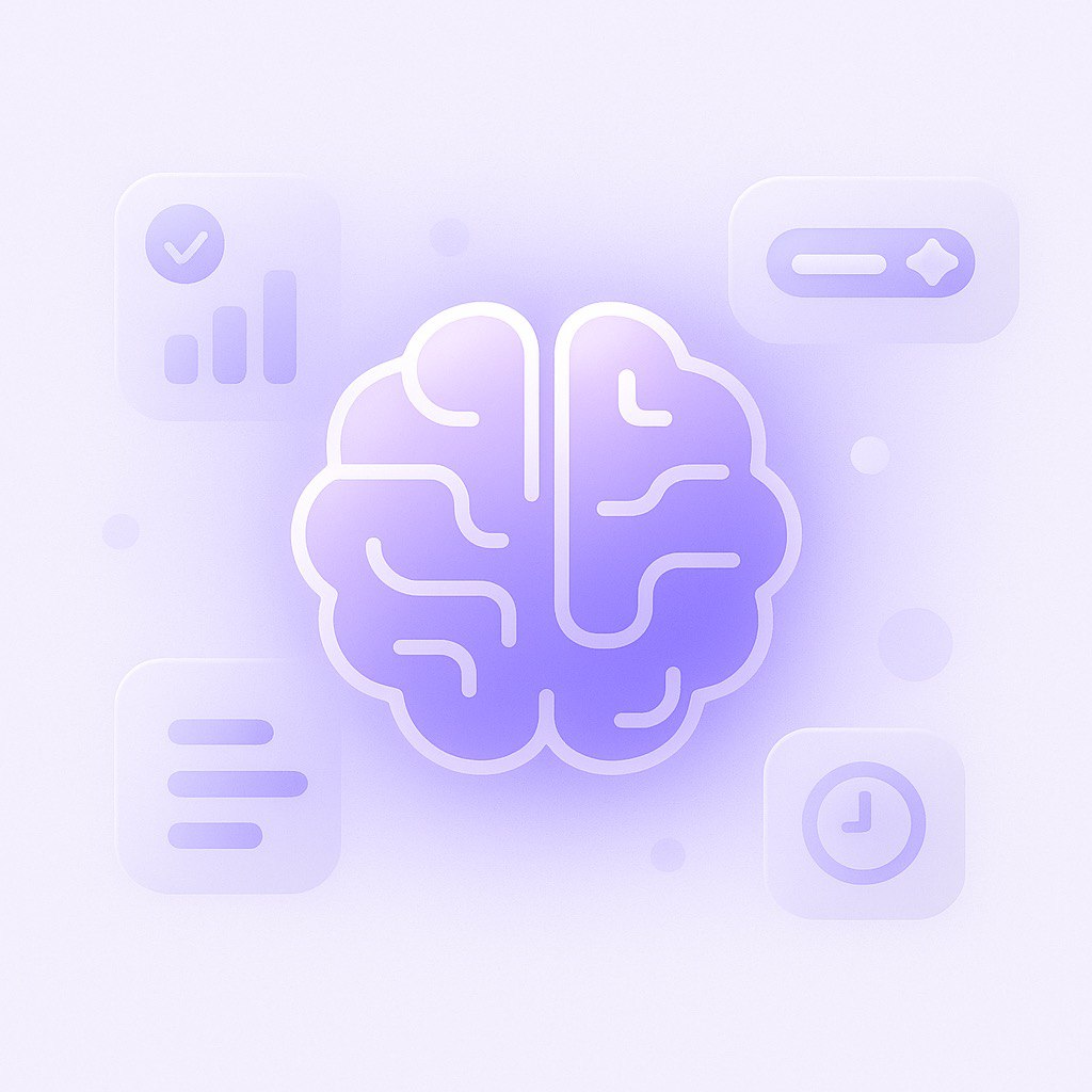 Brain training illustration